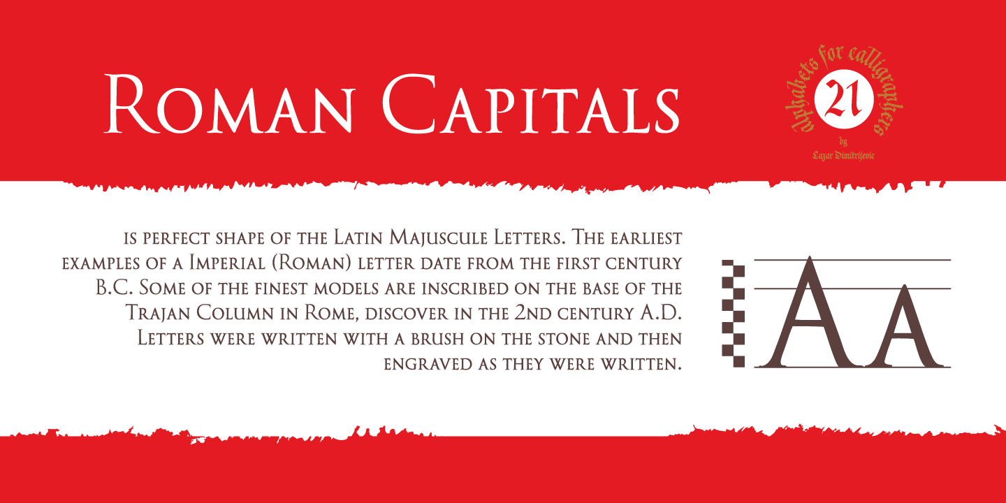 Cal Roman Capitals Free Download Free Download