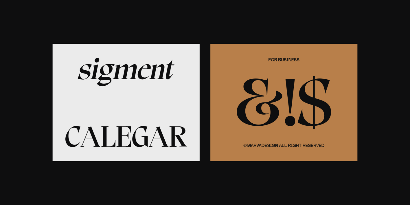 Calegar Font Free Download