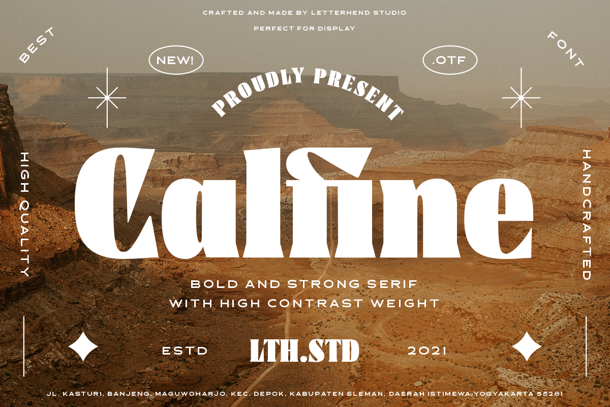 Calfine Font Free Download