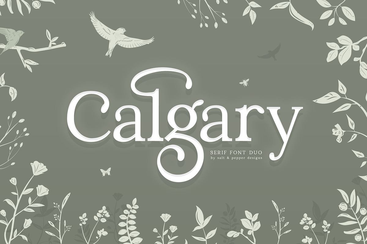 Calgary Serif Font Duo Free Download Free Download