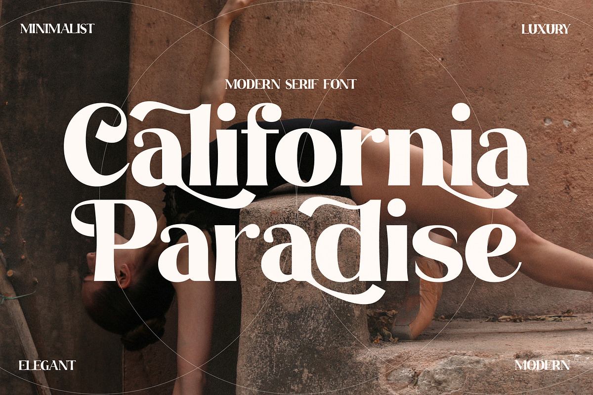 California Paradise Modern Serif Free Download Free Download