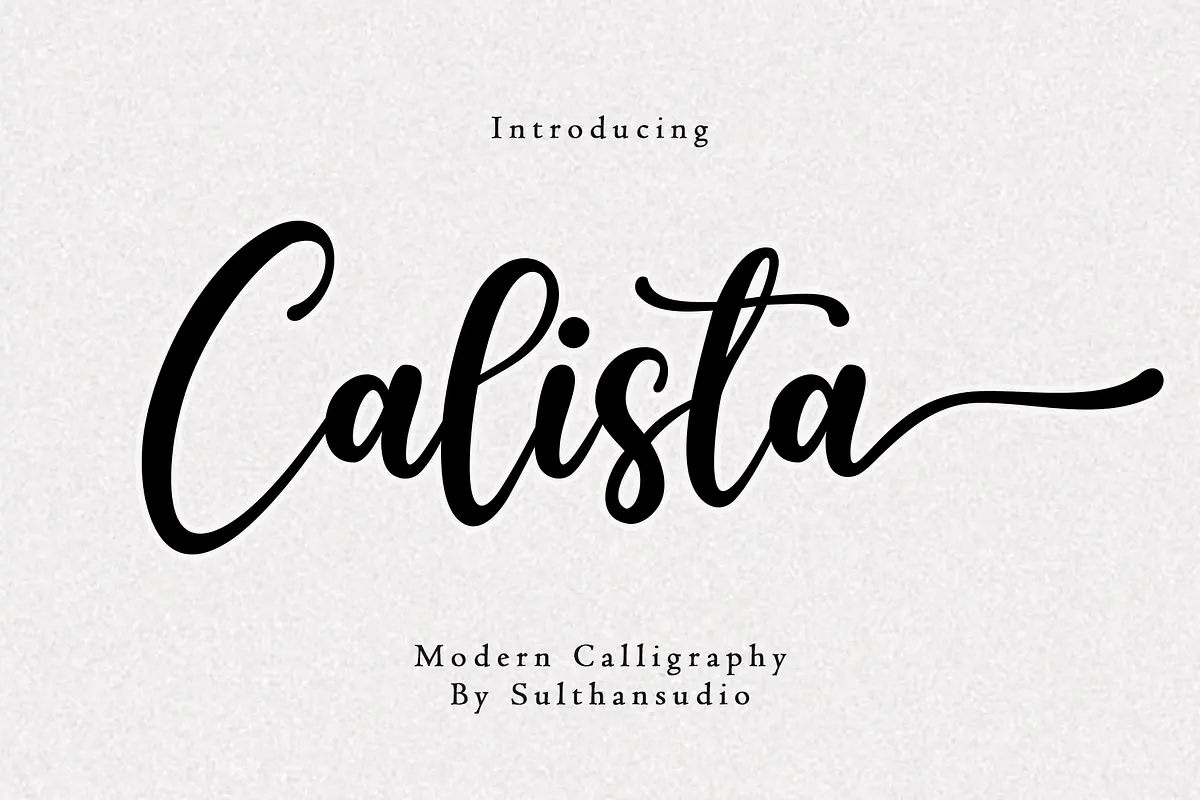 Calista Script Free Download Free Download