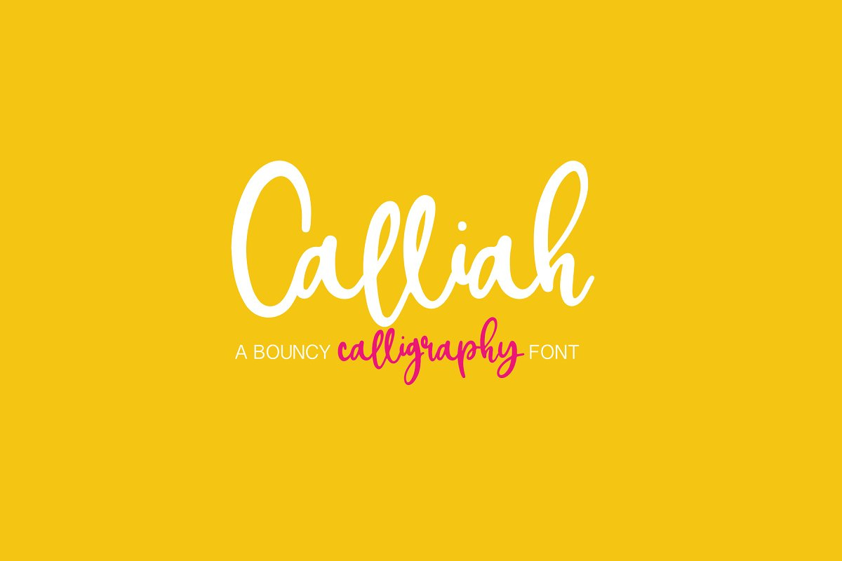 Calliah Font Free Download