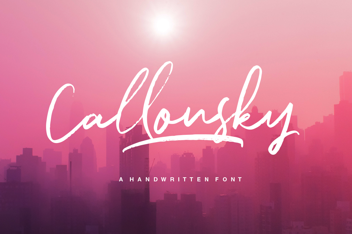 Callonsky Font Free Download