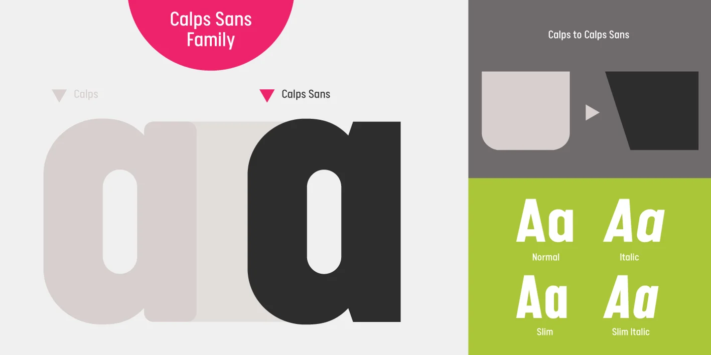 Calps Sans Font