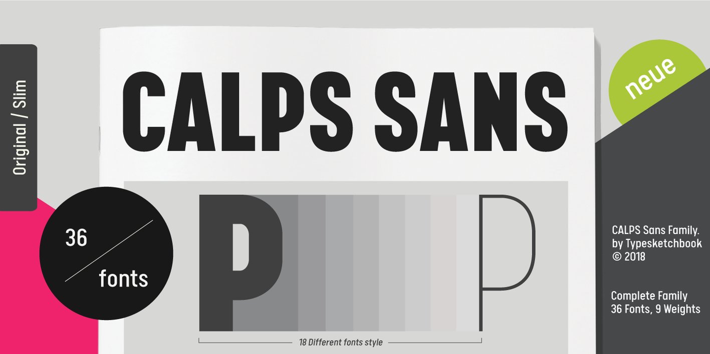 Calps Sans Font Free Download