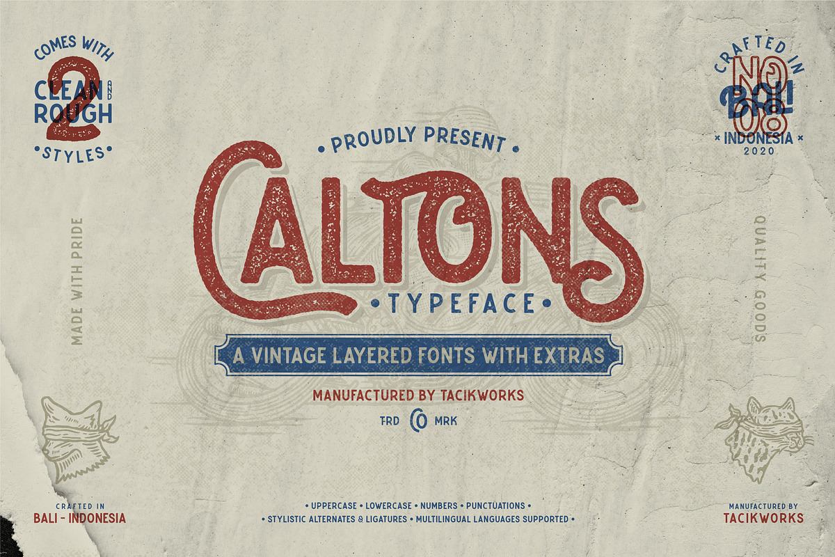 Caltons Typeface With Extra Bonus Free Download Free Download