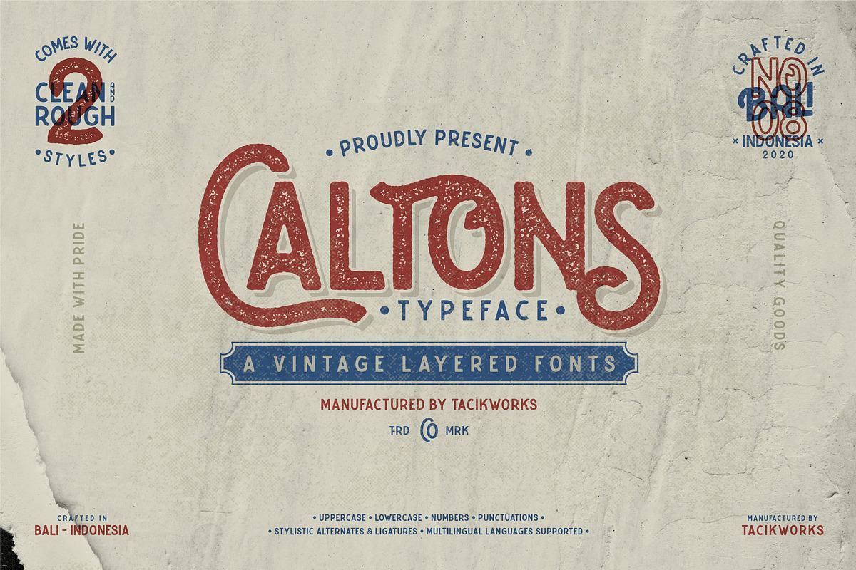 Caltons Typeface Free Download Free Download