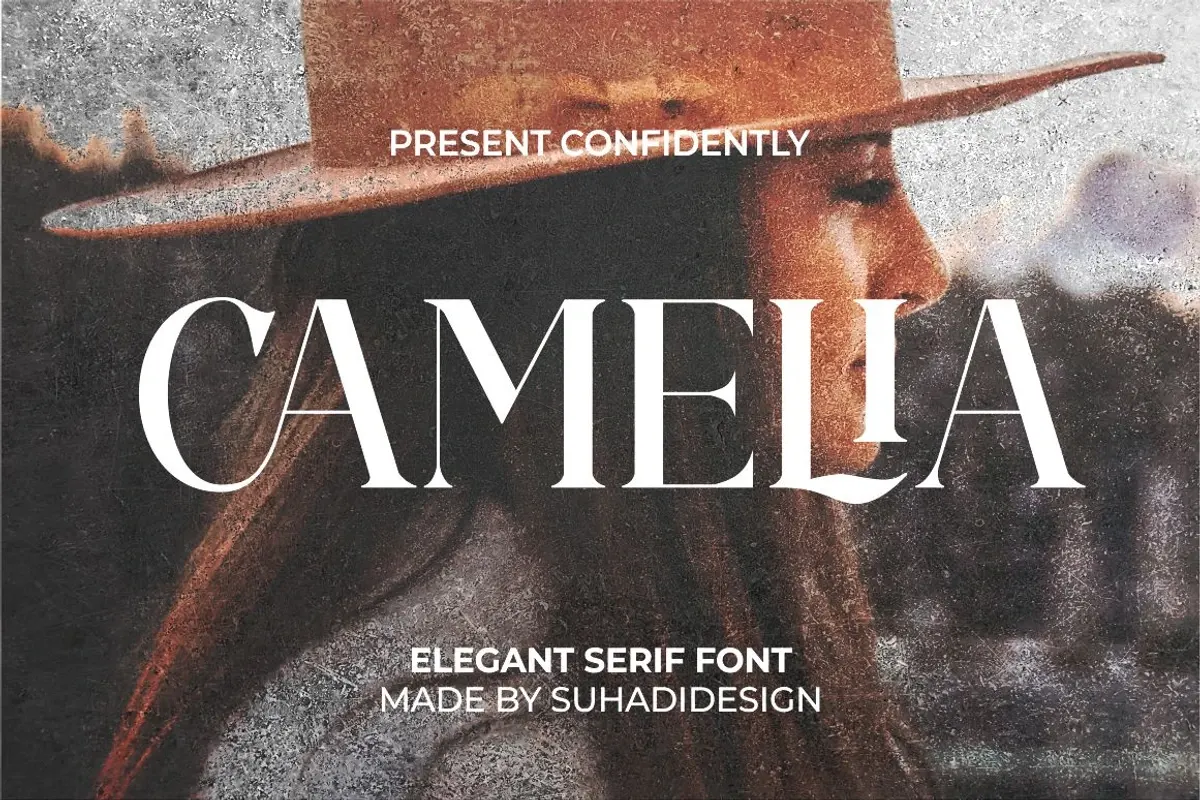 Camelia elegant serif font Free Download Free Download