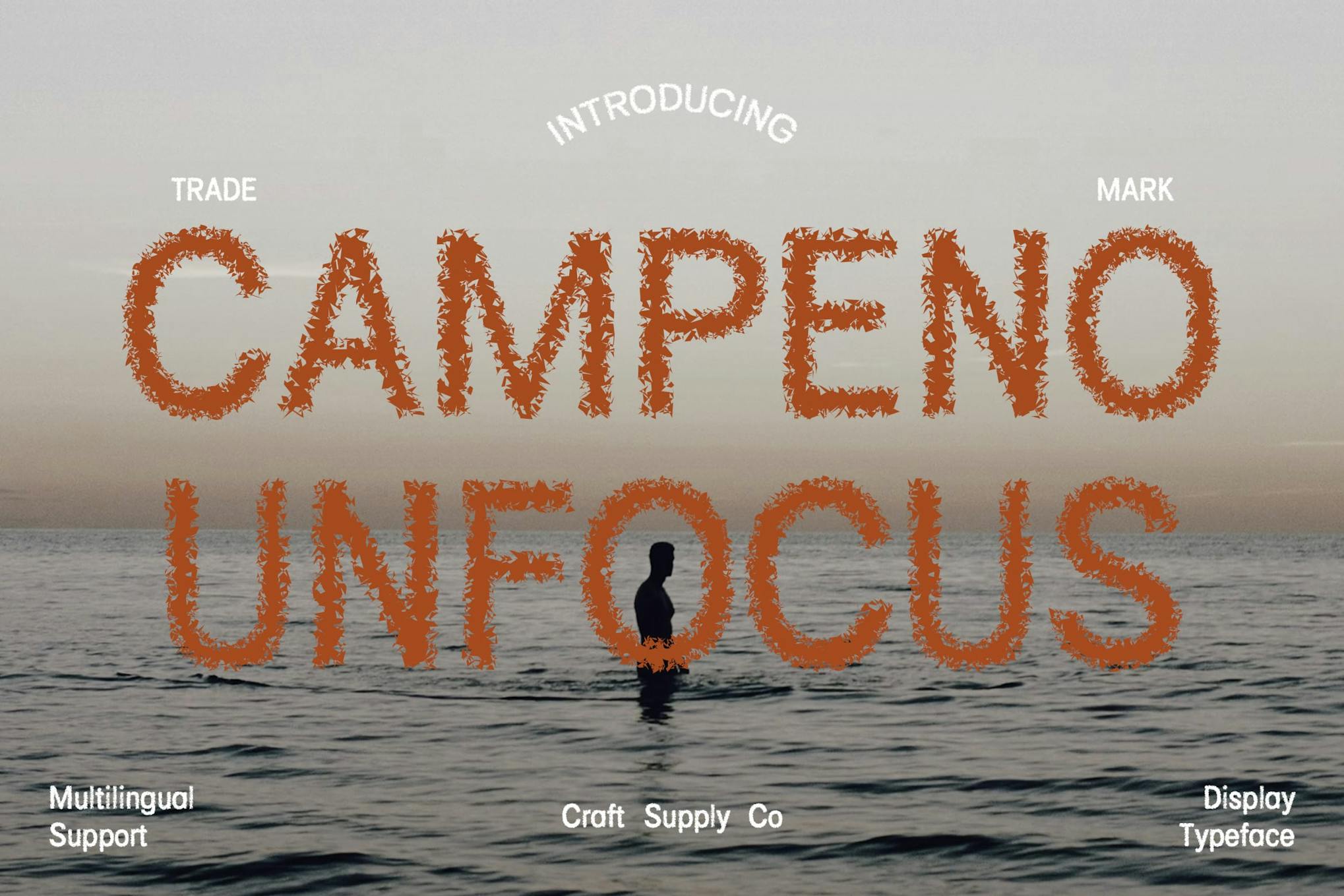 Campeno Unfocus Font Free Download