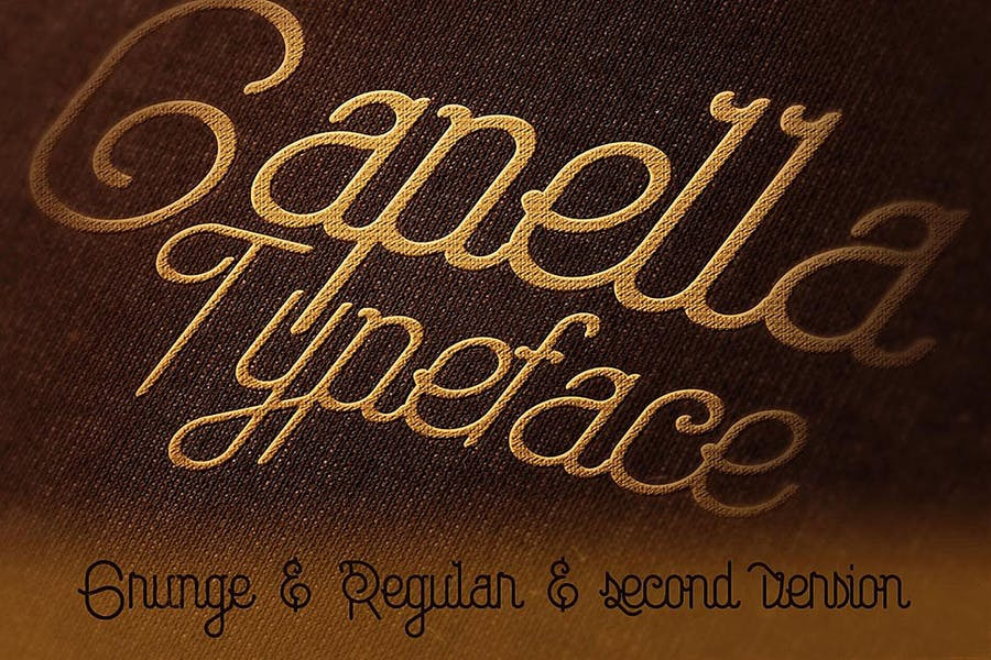 Capella Typeface Font Free Download