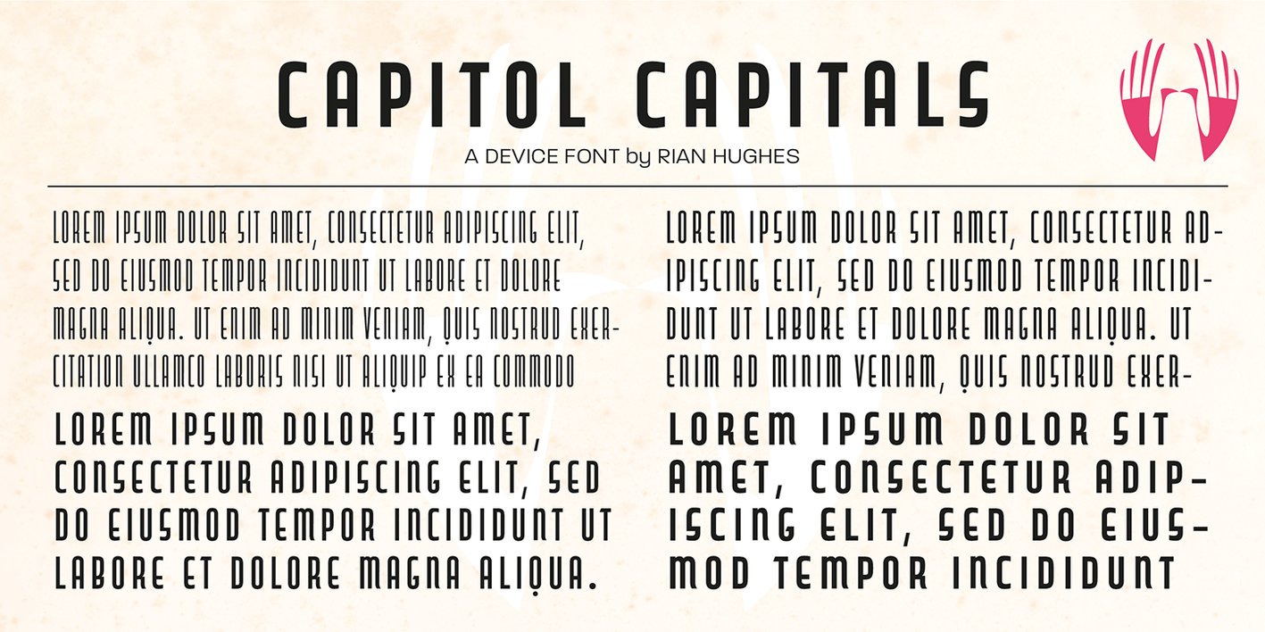 Capitol Capitals Font Free Download