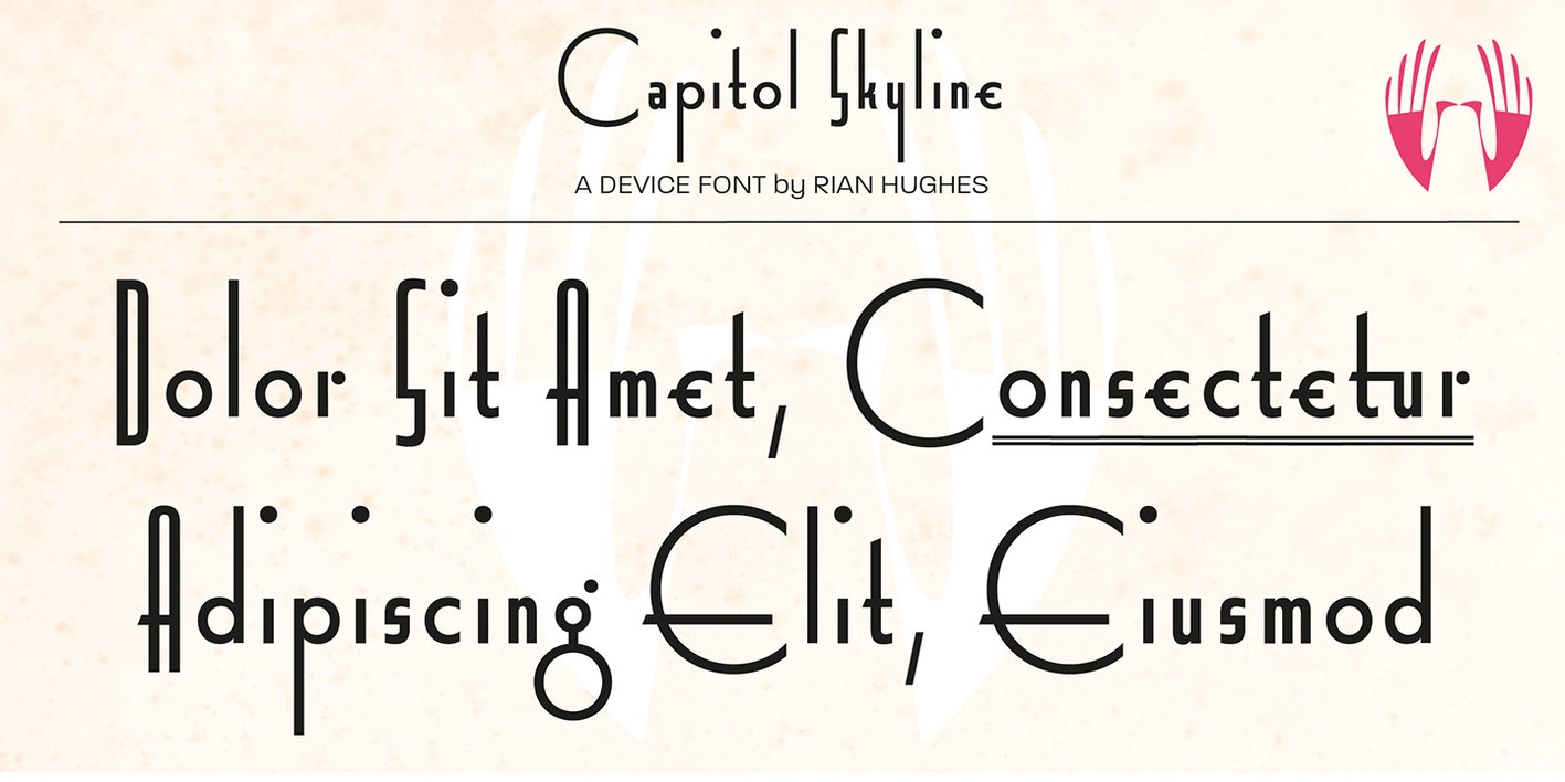 Capitol Skyline Font Free Download