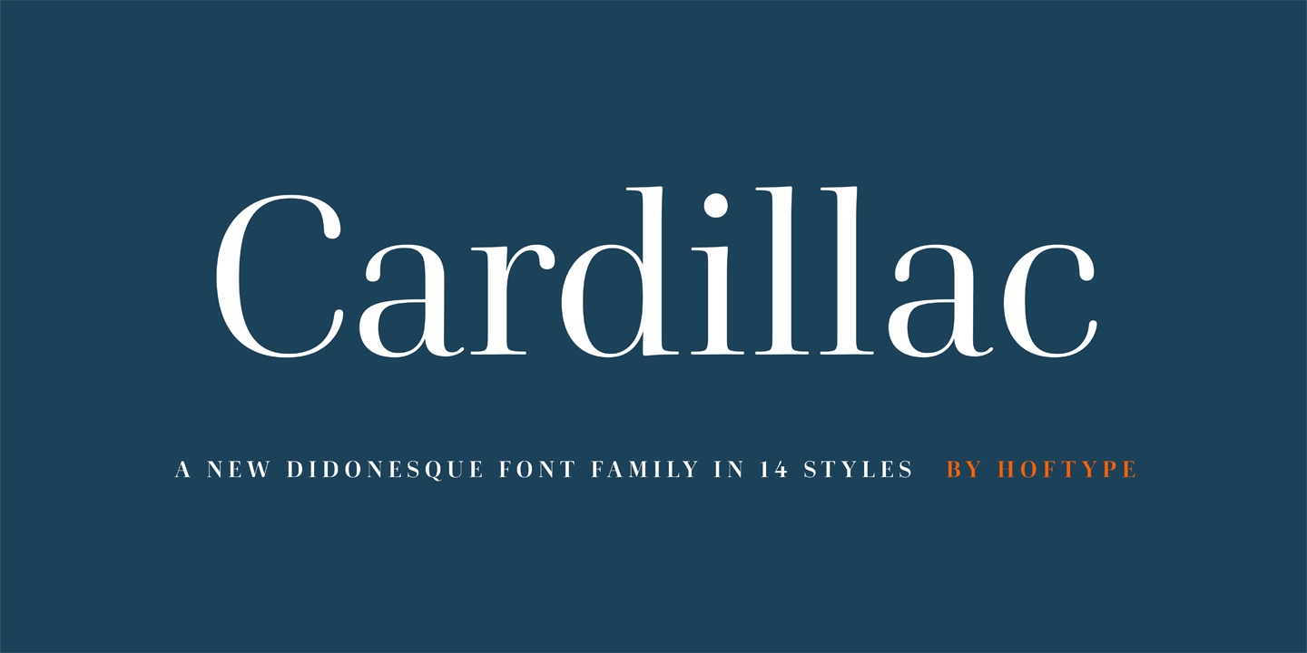 Cardillac Font Free Download