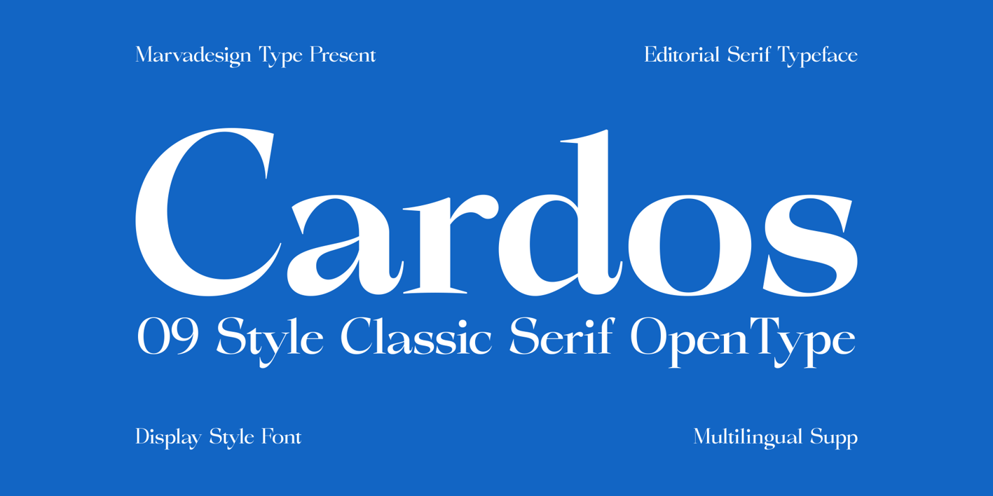 Cardos Font Free Download