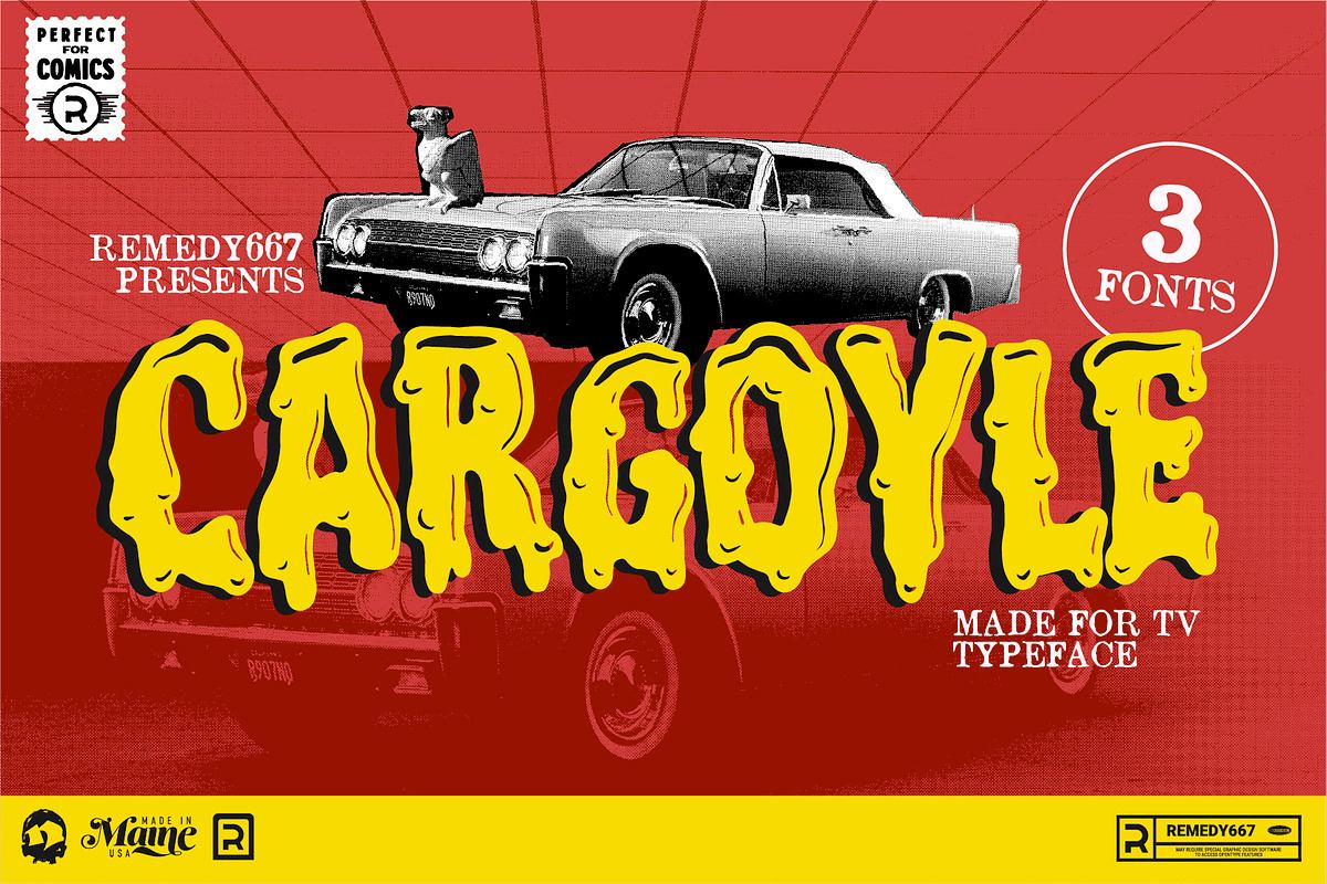 Cargoyle - Made for TV Typeface Free Download Free Download