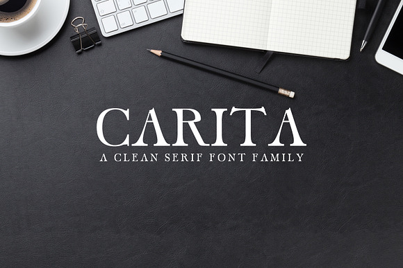 Carita Clean Serif 3 Font Family Free Download