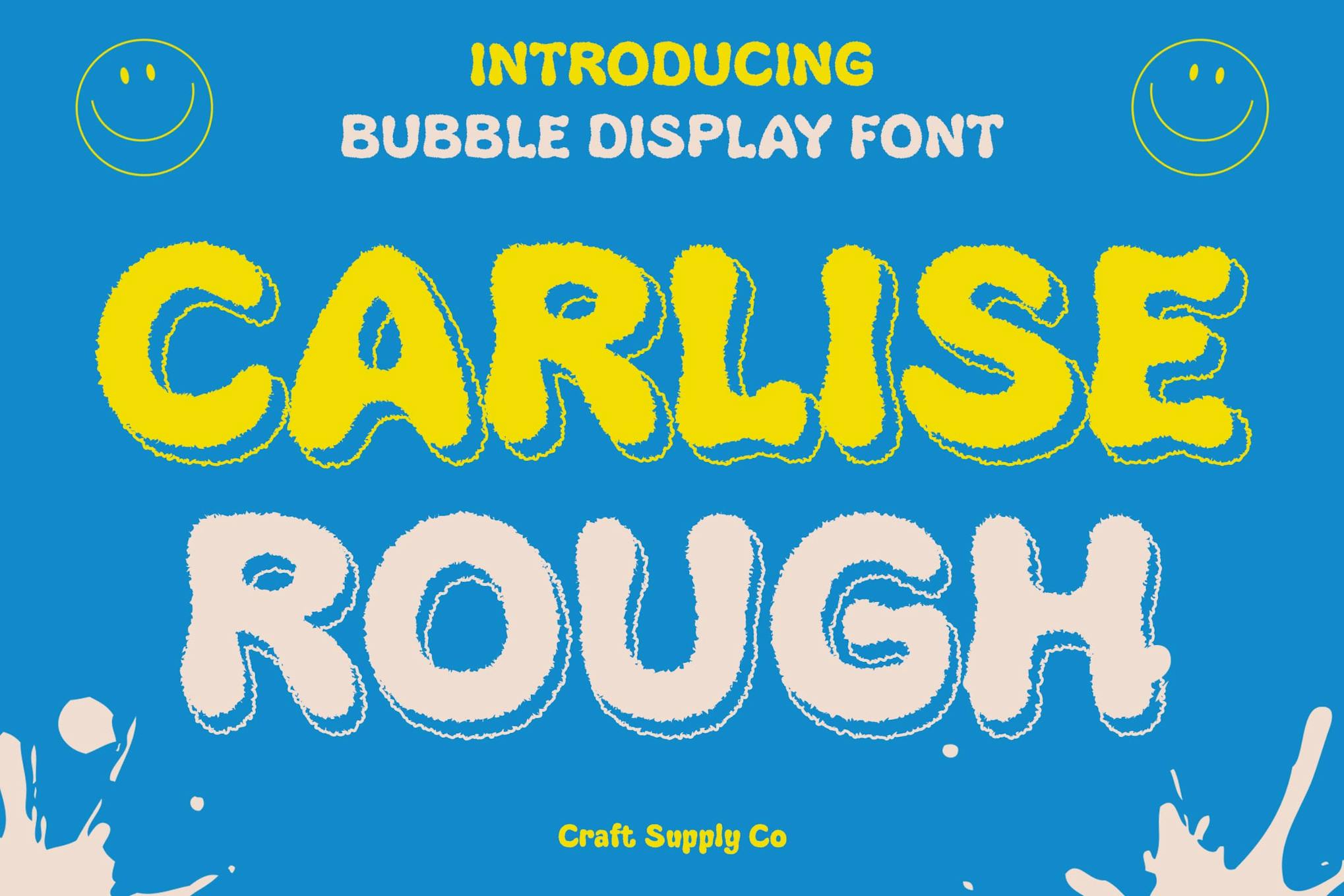 Carlise Rough Font Free Download