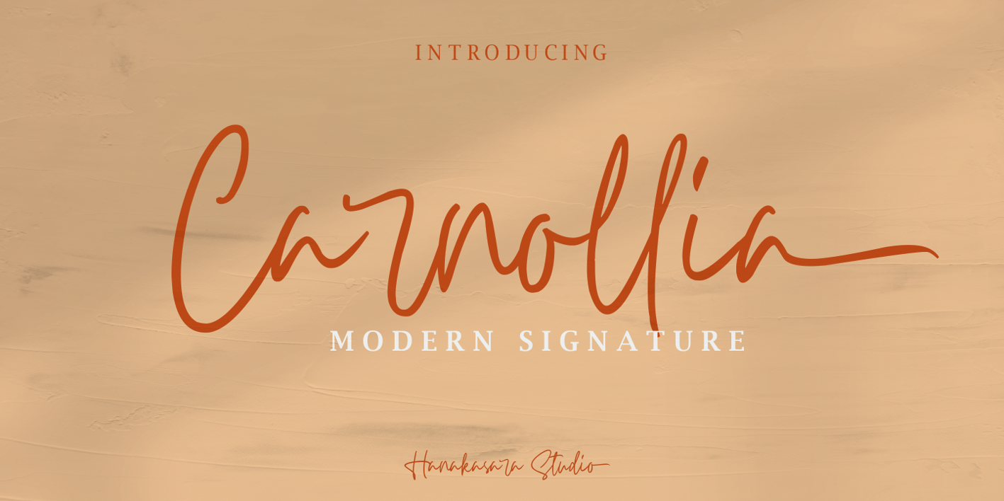 Carnollia Signature Font Free Download