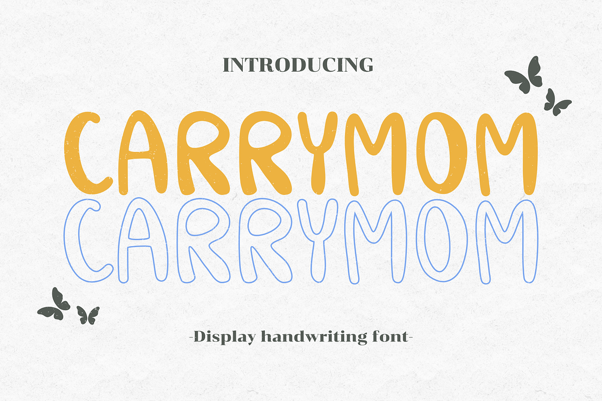 Carrymom font Free Download Free Download