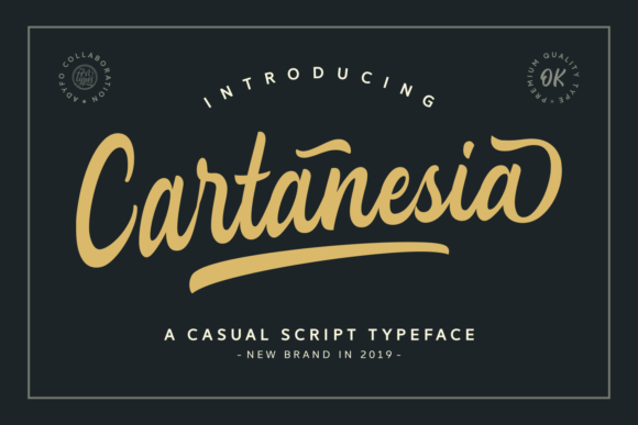 Cartanesia Font Free Download