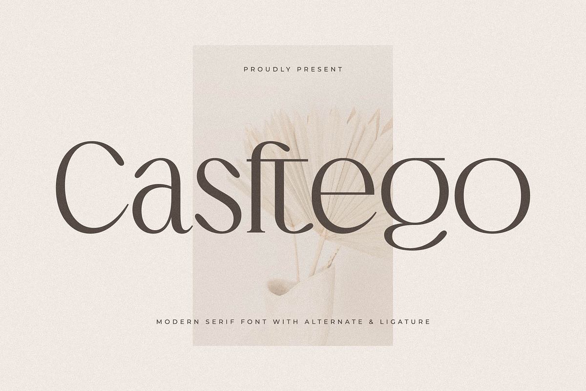 Casftego Modern Serif Font Free Download Free Download