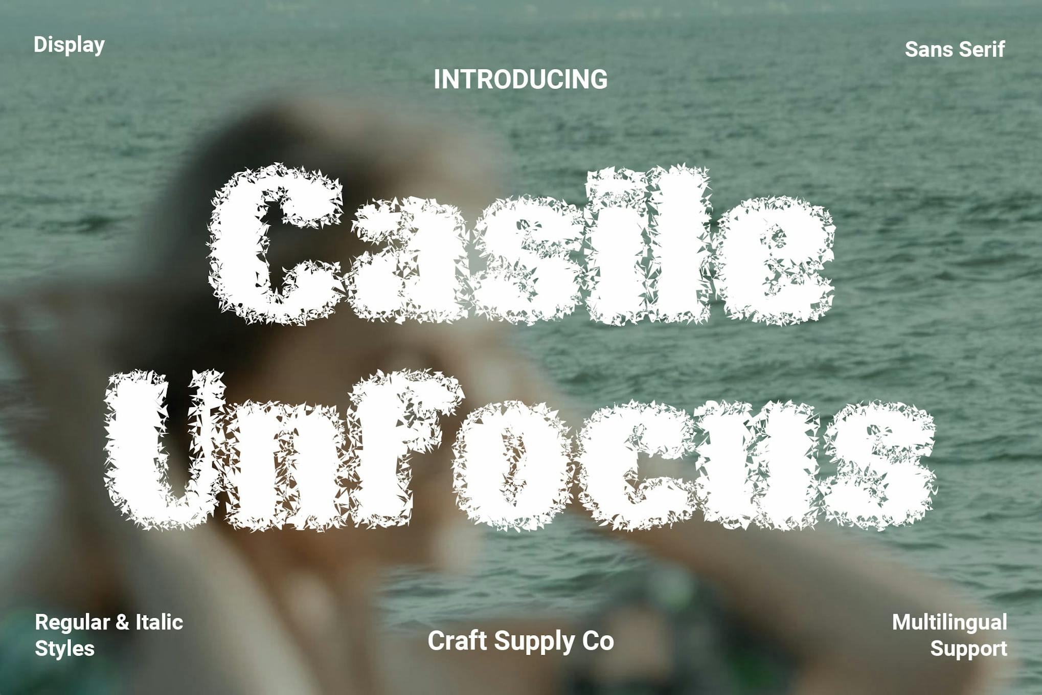 Casile Unfocus Font Free Download