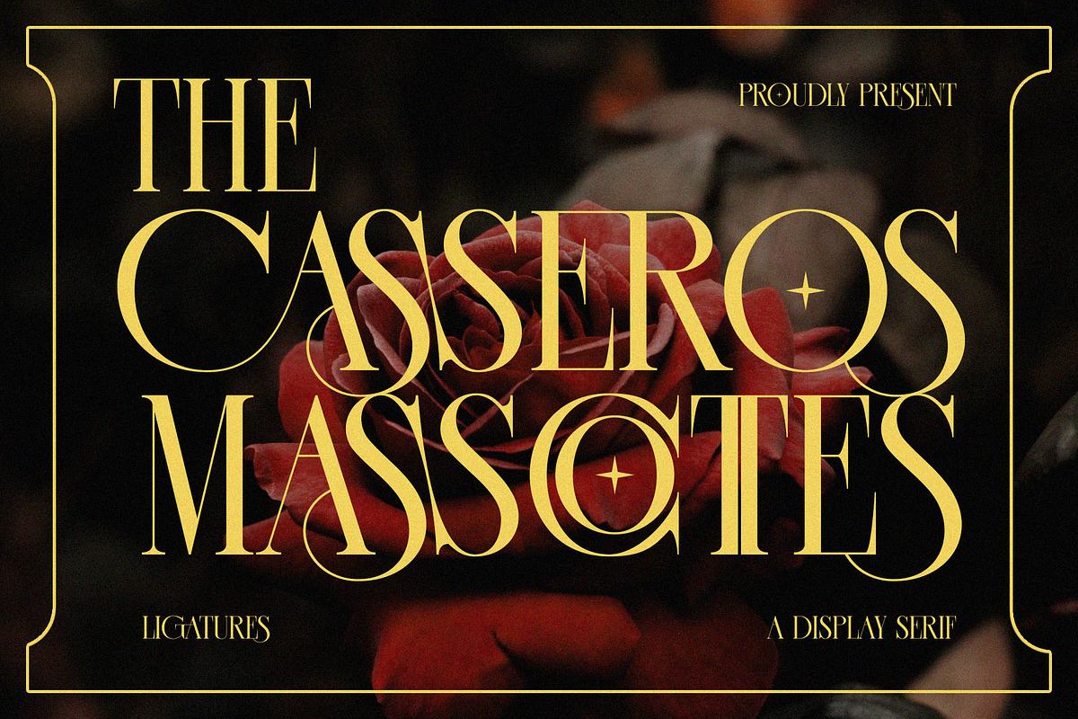 CASSEROS MASSCOTTES Elegant Serif Free Download Free Download