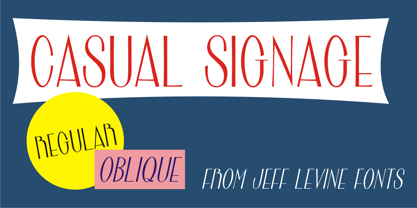 Casual Signage JNL Free Download Free Download