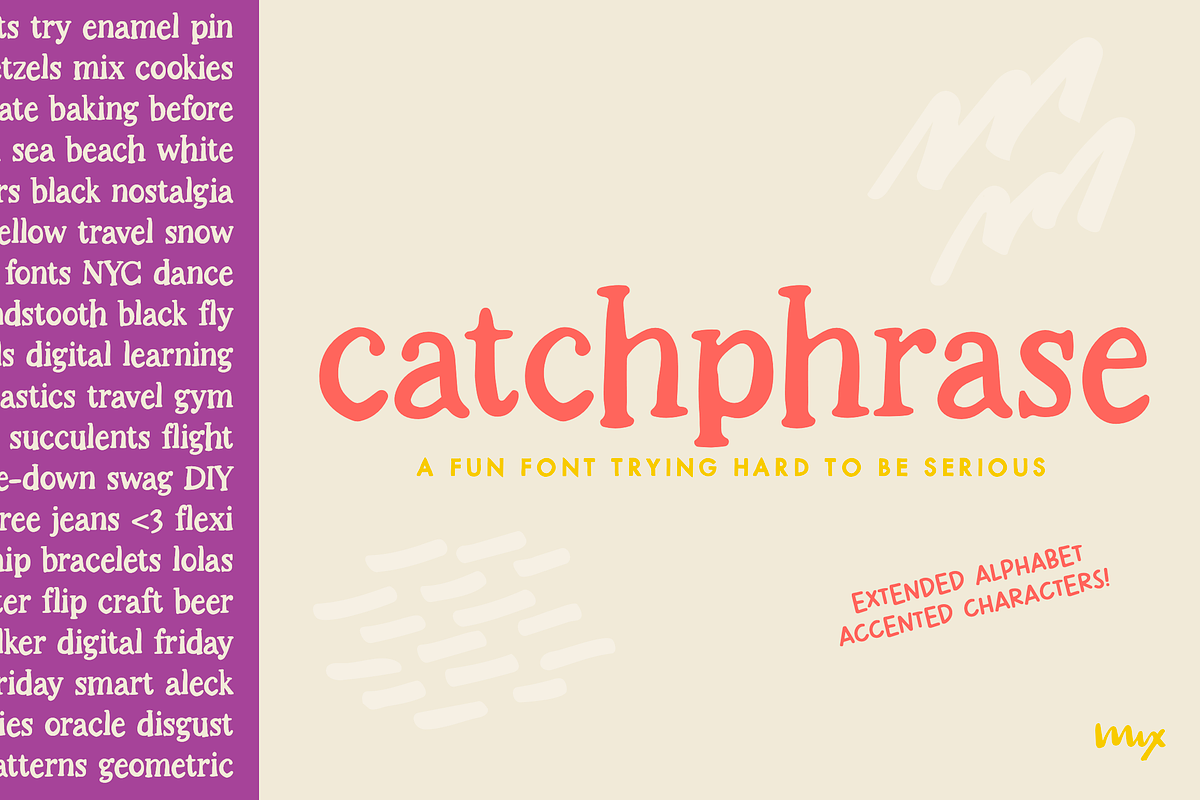 Catchphrase — A Fun Serif Free Download Free Download