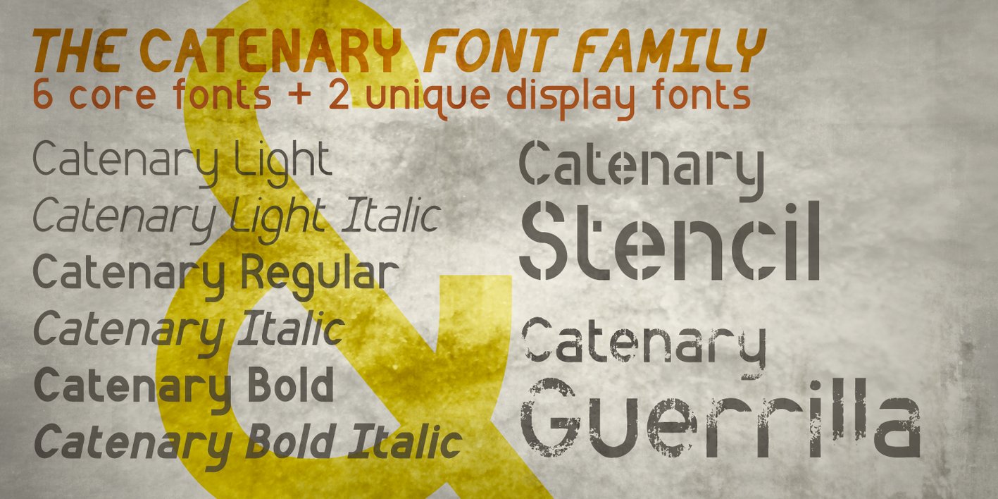 Catenary Font Free Download