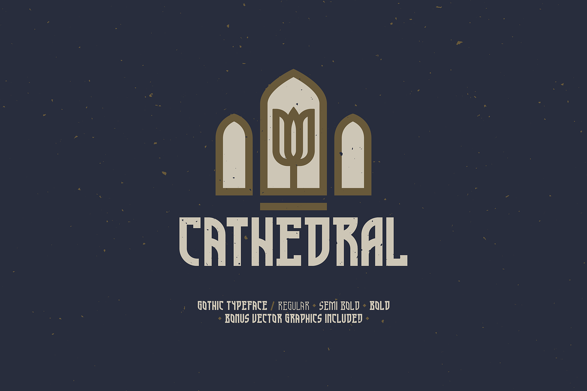 Cathedral — Display Typeface Free Download Free Download