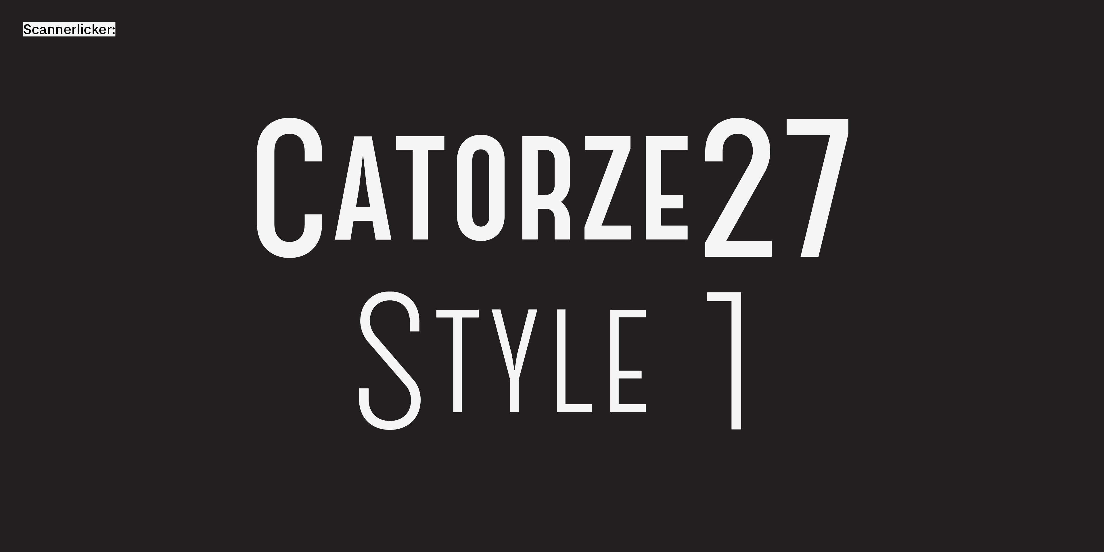 Catorze27 Style 1 Free Download Free Download