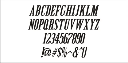 Cattle Trail JNL Font