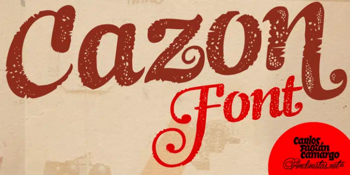 Cazon Font Free Download Free Download