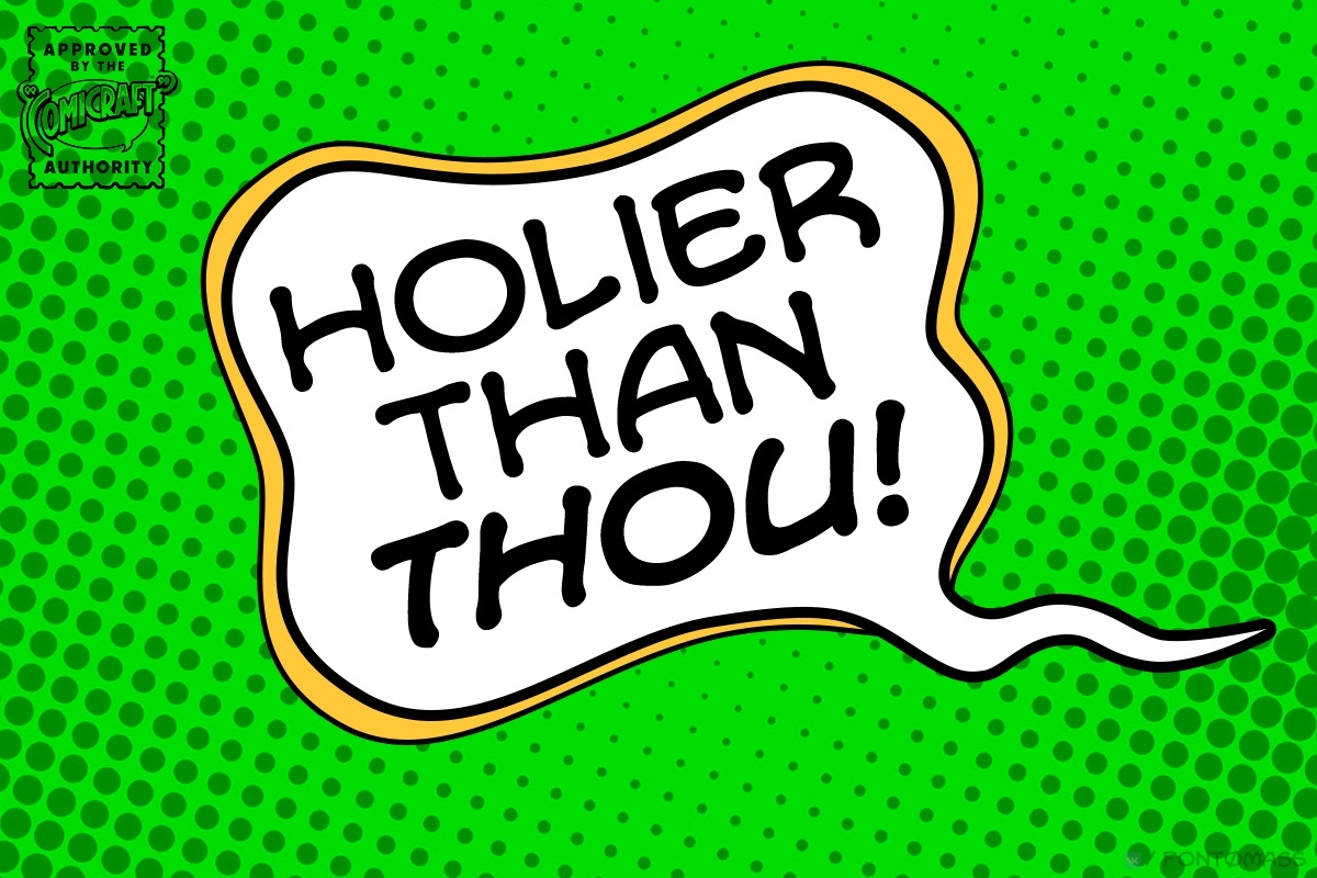 CC Holier Than Thou Font Free Download