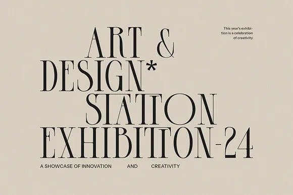 Cekount Modern Serif Typeface