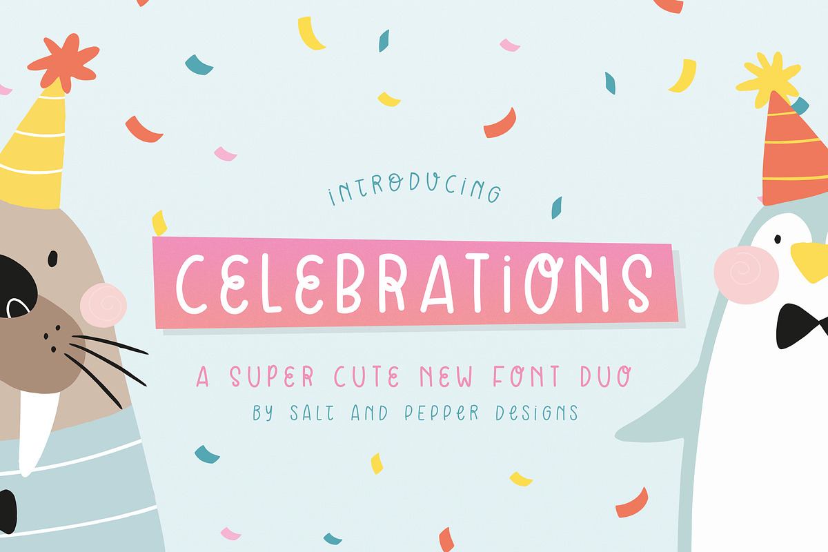 Celebrations Font Duo Free Download Free Download