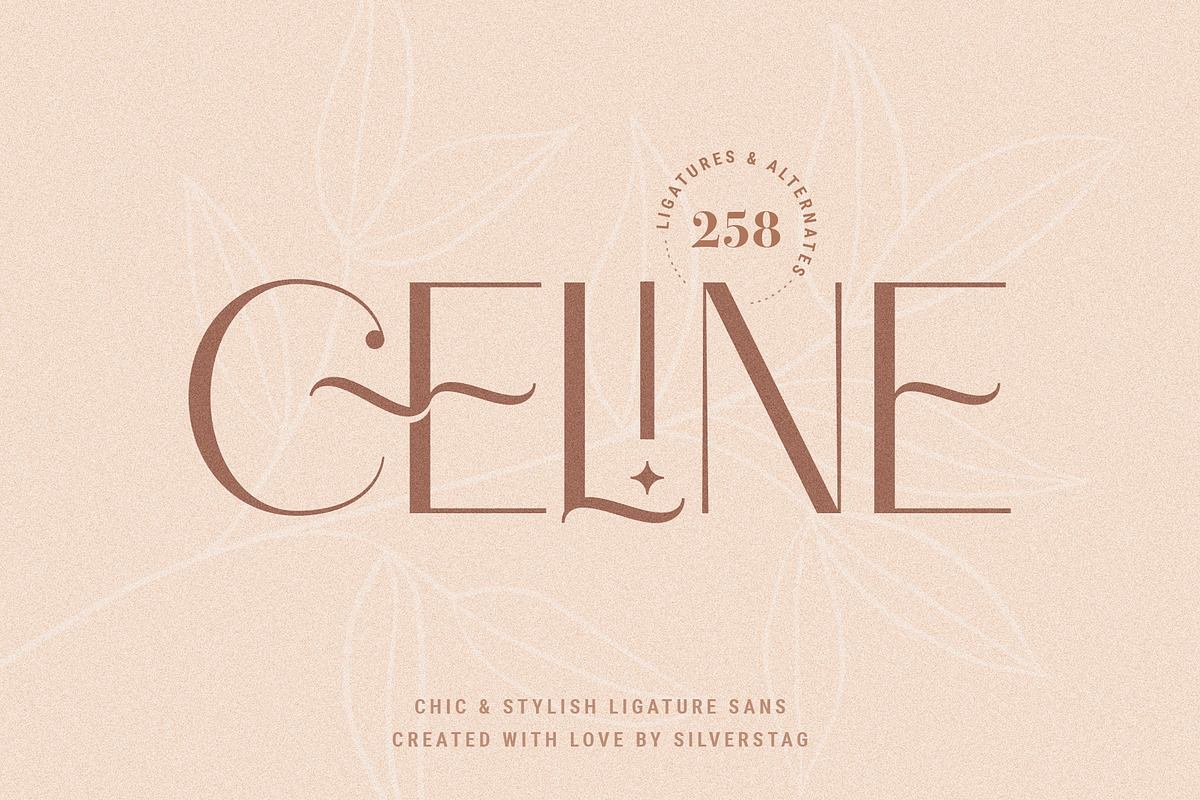 Celine - Chic Ligature Sans & Extras Free Download Free Download