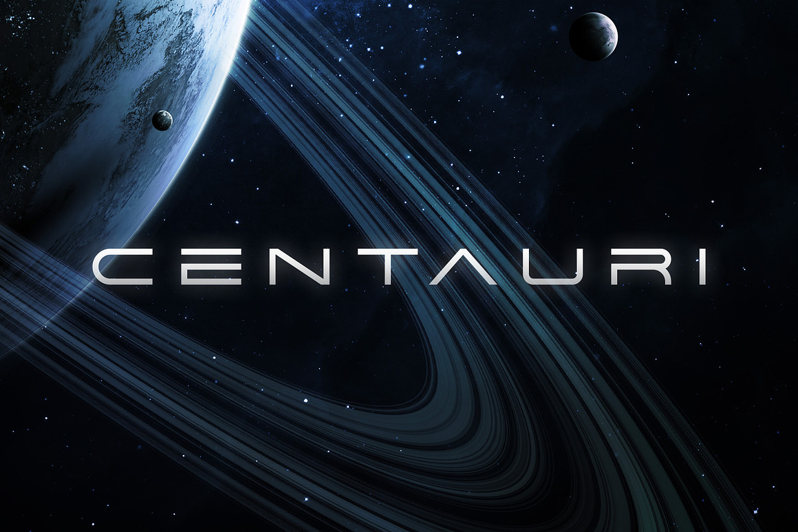 Centauri - Futuristic Font Free Download