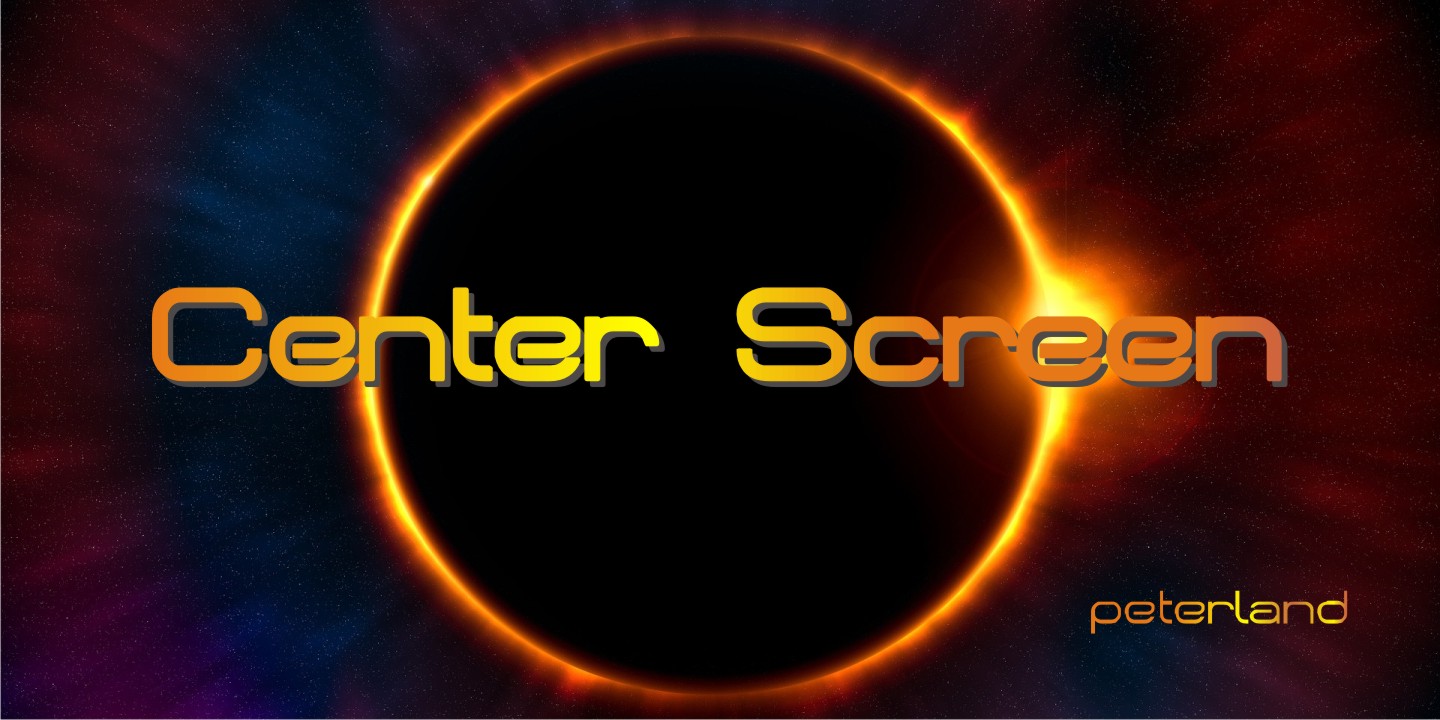 Center Screen Free Download Free Download