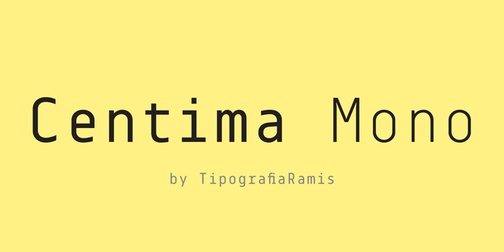 Centima Mono Free Download Free Download