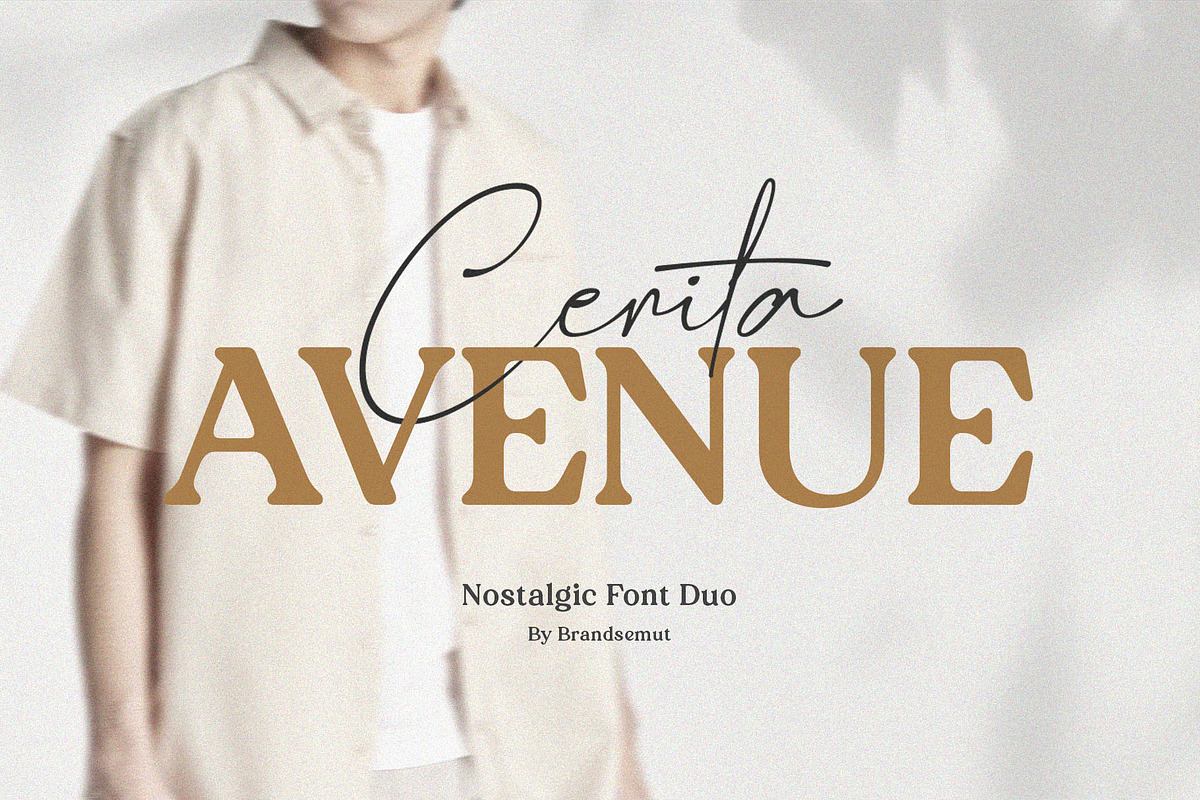 Cerita Avenue || Nostalgic Font Duo Free Download Free Download