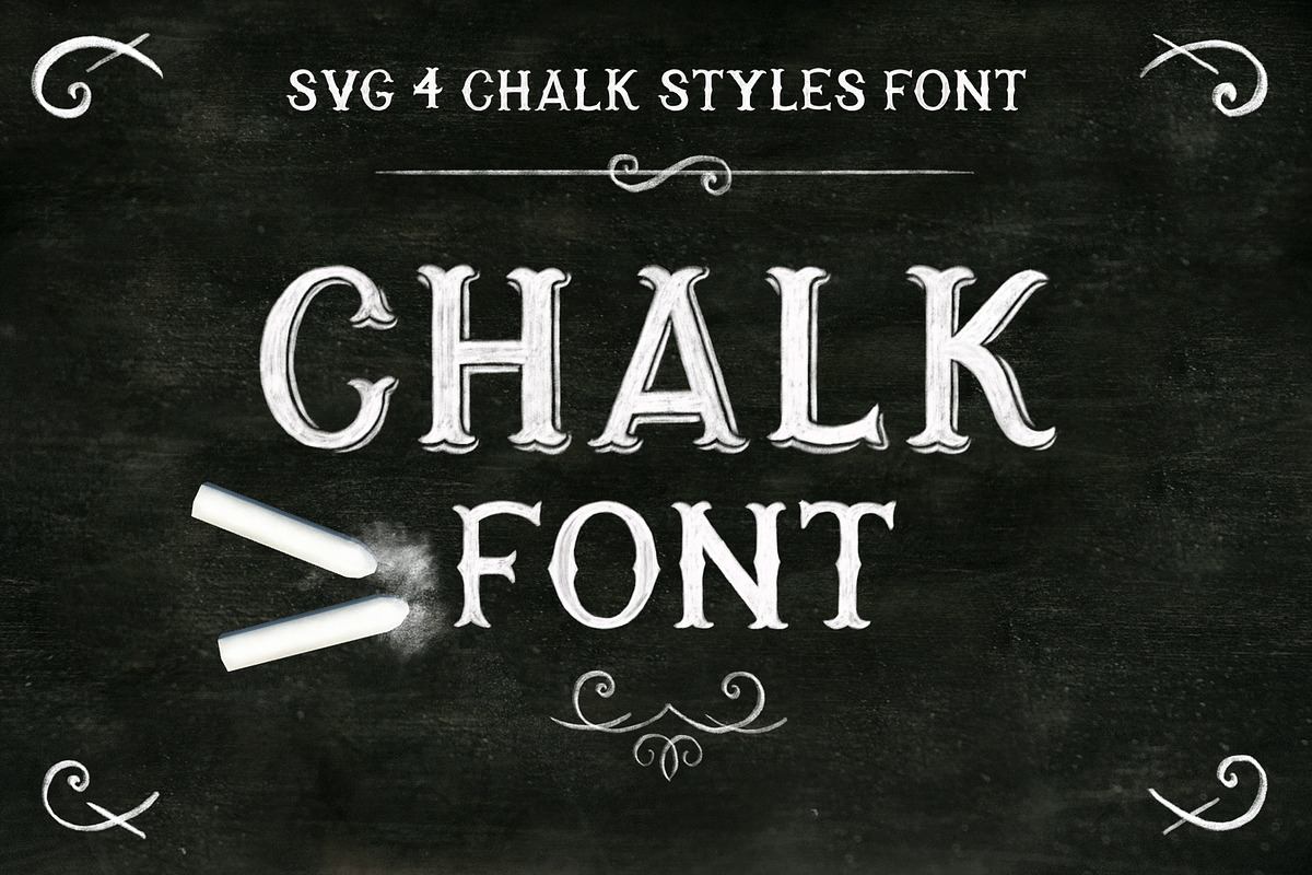 Chalk SVG font Free Download Free Download