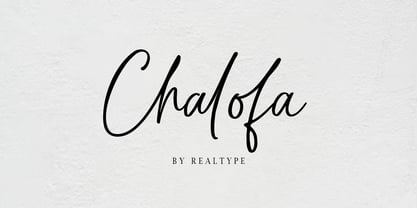 Chalofa Font Free Download