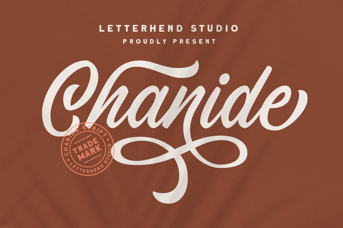 Chanide Script Font Free Download