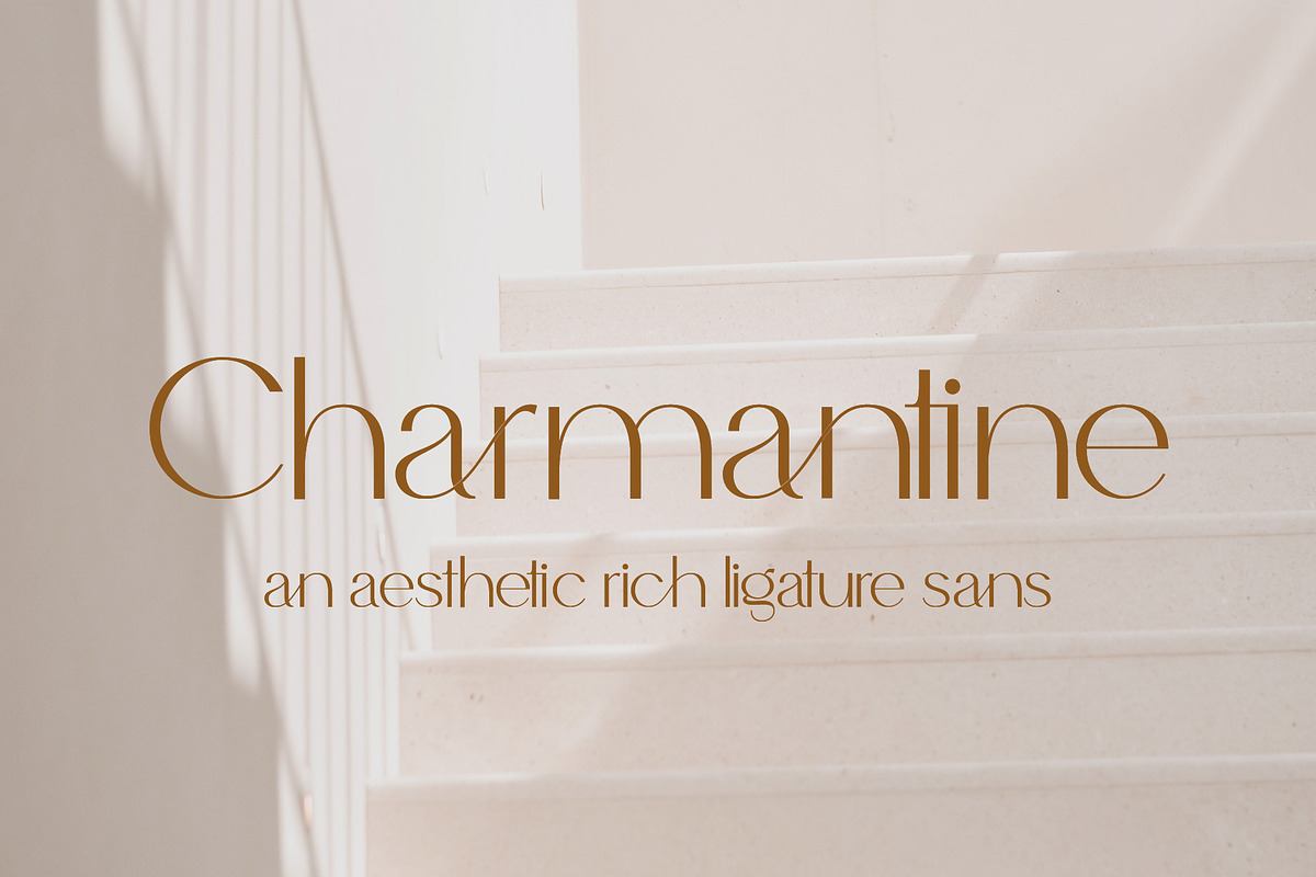 Charmantine A Rich Ligatured Sans Free Download Free Download