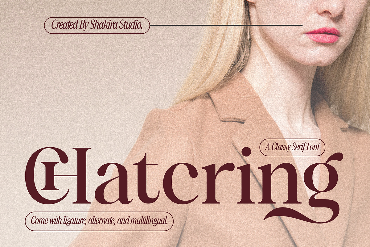 Chatcring - Classy Serif Font Free Download Free Download