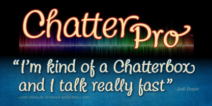 Chatter Pro Font Free Download