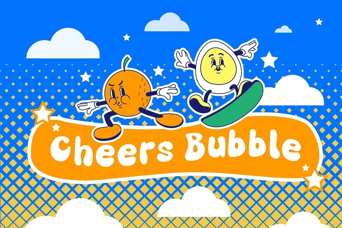 Cheers Bubble Font Free Download Free Download